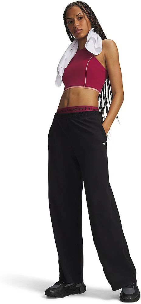UNDER ARMOUR Damen Fitnesshose UA Motion Wide Leg schwarz   L W