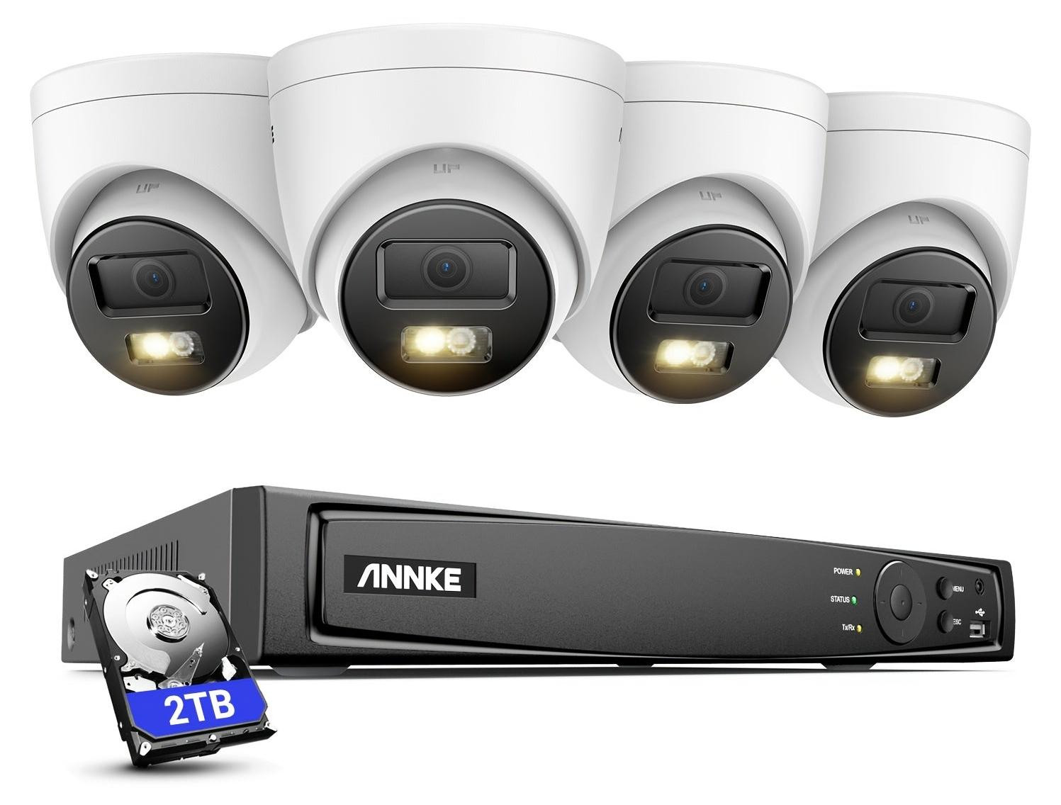 Selius Beveiligingsset met NVR Recorder en Surveillance Camera's