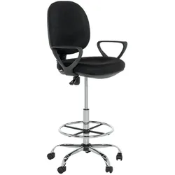 Carmen 7551-2 Bürostuhl – Schwarz