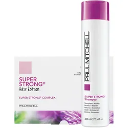 372ml Paul Mitchell Super Strong Duo (Shampoo 300ml + Lotion 12 X 6ml)