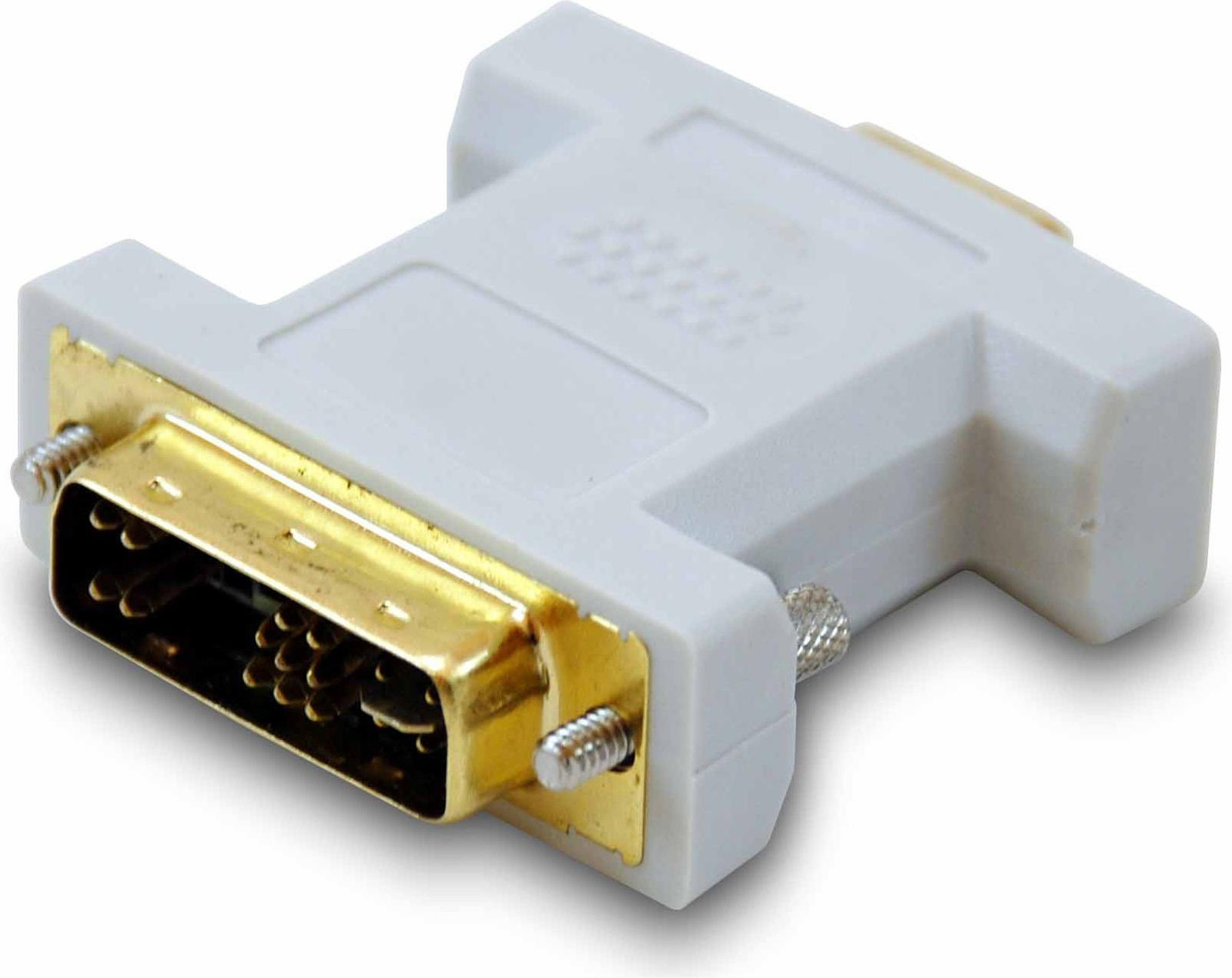 Equip Adapter DVI-I naar VGA beige