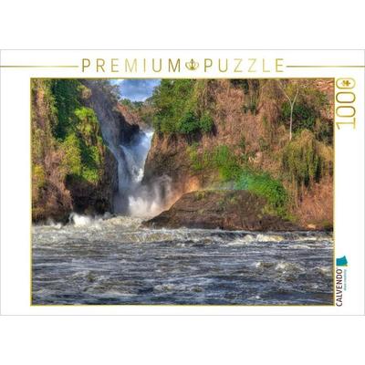 CALVENDO Puzzle Murchison Falls | 1000 Teile Lege-Größe 64x48cm Foto-Puzzle für glückliche Stunden