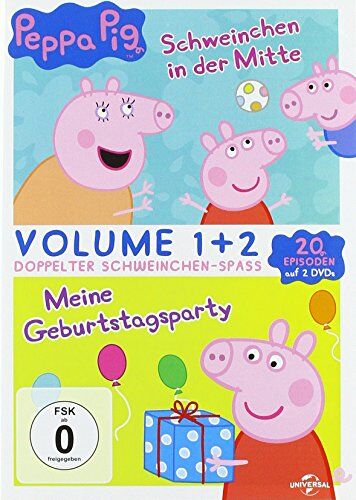 Peppa Pig Doppelpack - Schweinchen in der Mitte & Meine Geburtstagsparty [2 DVDs] - Preis vom 13.10.2026 19:28:25 h