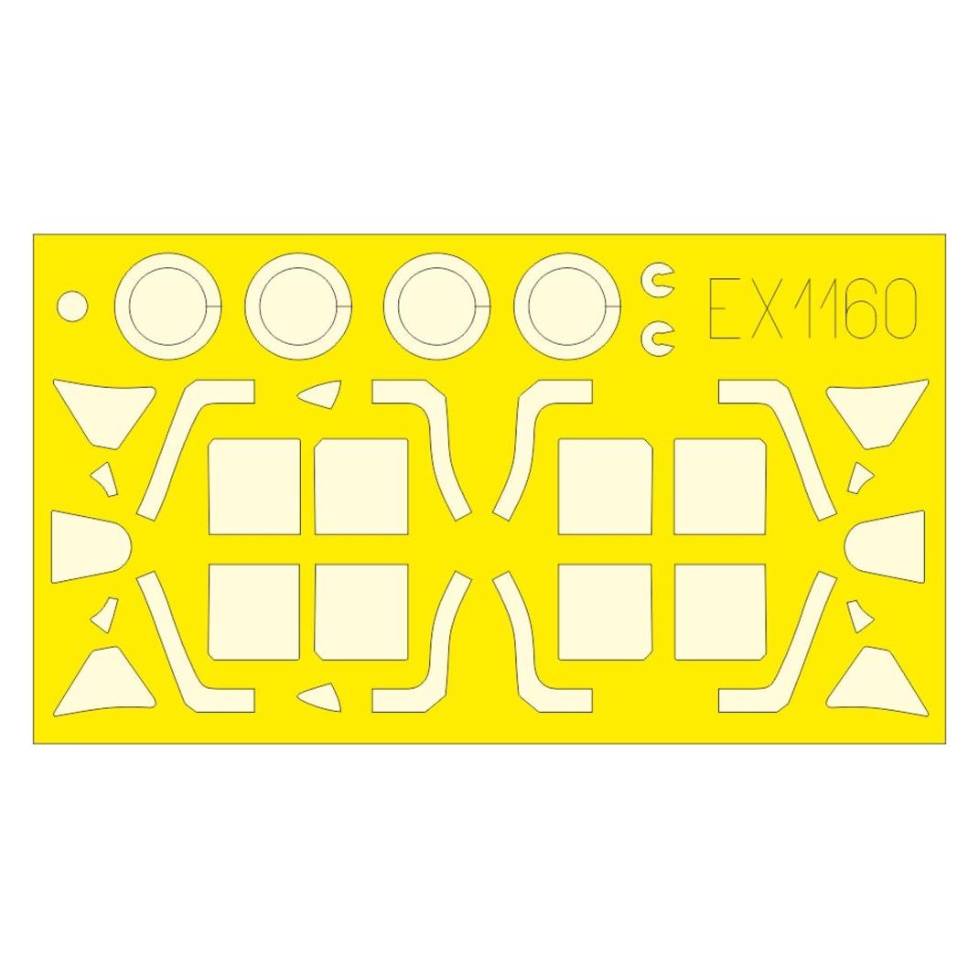 Eduard Spitfire Mk.IXe LööKplus w/ rounded exhausts for Airfix (644358)