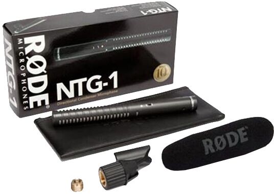 Rode NTG-1 Richtmikrofon, schwarz