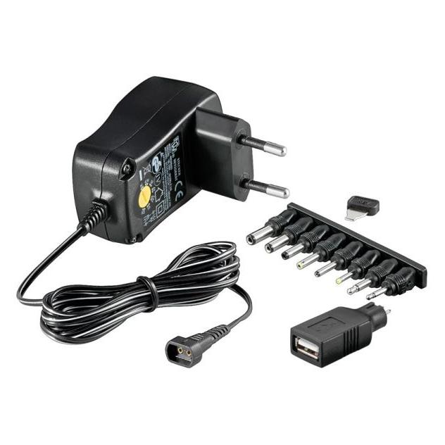 Hapena Schaltnetzteil MW 3N06GS 77513-12V 600mA/12V stabilisiert Eco (7751)