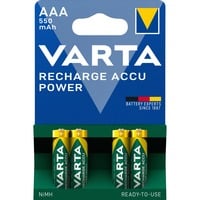 Recharge Accu Power AAA 550 mAh, Akku 4 Stück, AAA