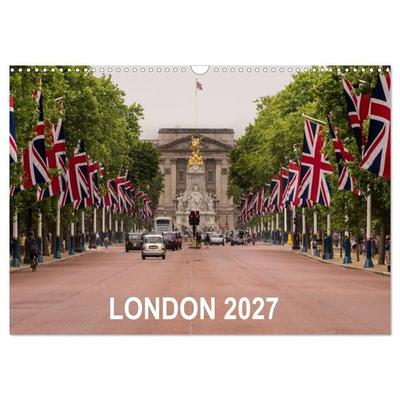 London 2027 (Wall Calendar 2027 DIN A3 landscape), CALVENDO 12 Month Wall Calendar