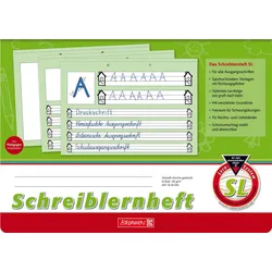 BRUNNEN Schreiblernheft Lineatur SL liniert DIN A4 quer