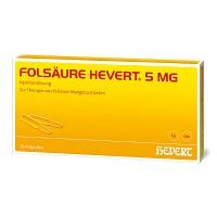 FOLSÄURE Hevert 5 mg Inj.-Lösung Ampullen 10X2 ml