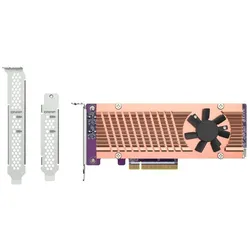 QNAP QM2-2P-384A Speicher-Controller