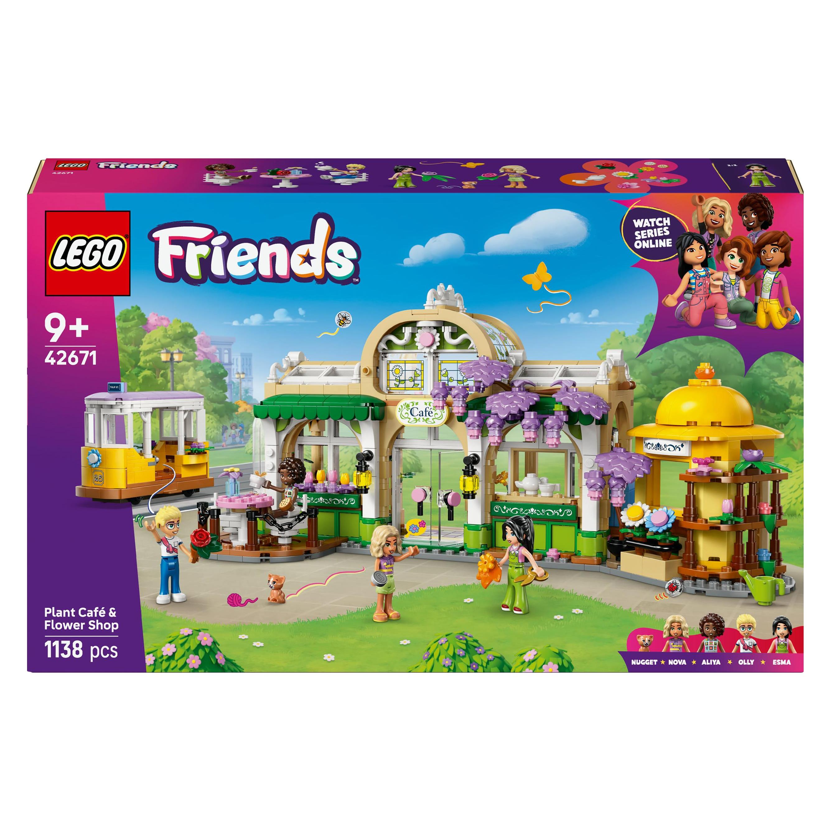 LEGO Pflanzencafé und Blumenkiosk (LEGO Friends) (42671)