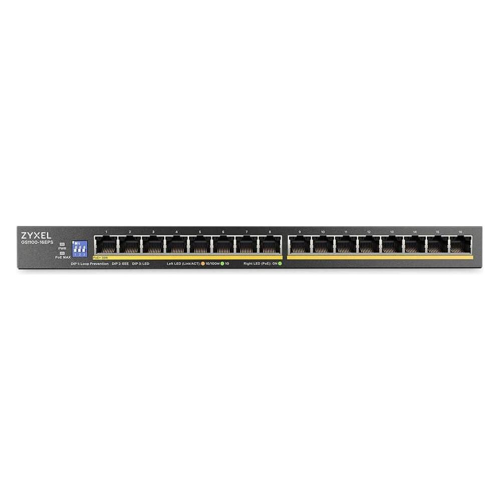 Zyxel GS1100 (16 Ports) (GS1100-16EPS-EU0101F)