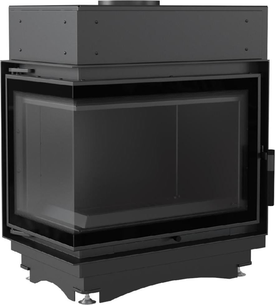 Wasserführender Kamineinsatz KRATKI MAJA DECO links 8 kW Ø 180