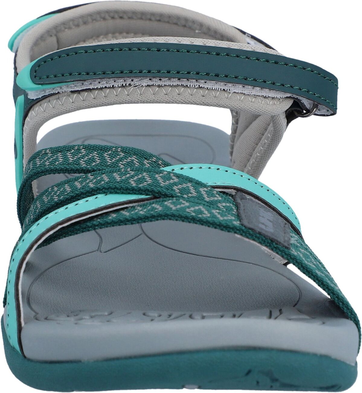 Sandale HI-TEC "SAVANNA II JRG", Kinder, Gr. 29, Synthetik, grün, Schuhe Sandale grün 29, Synthetik