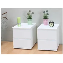 Ebuy24, Nachttisch, Nachttisch Mia (40 x 34 x 48 cm)