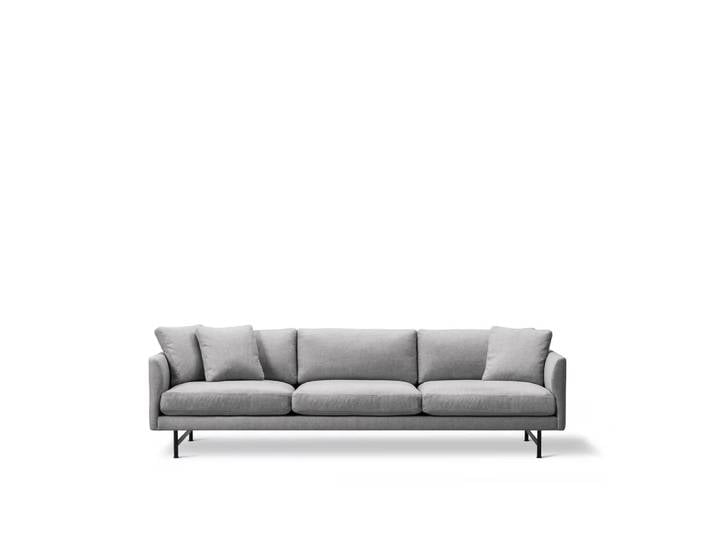 Fredericia Furniture Calmo 5623 Sofa Sunniva 242-schwar Stahl