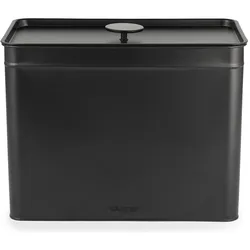 Salter BW124581EU7 Kuro Bread Bin, Brotaufbewahrung, Schwarz