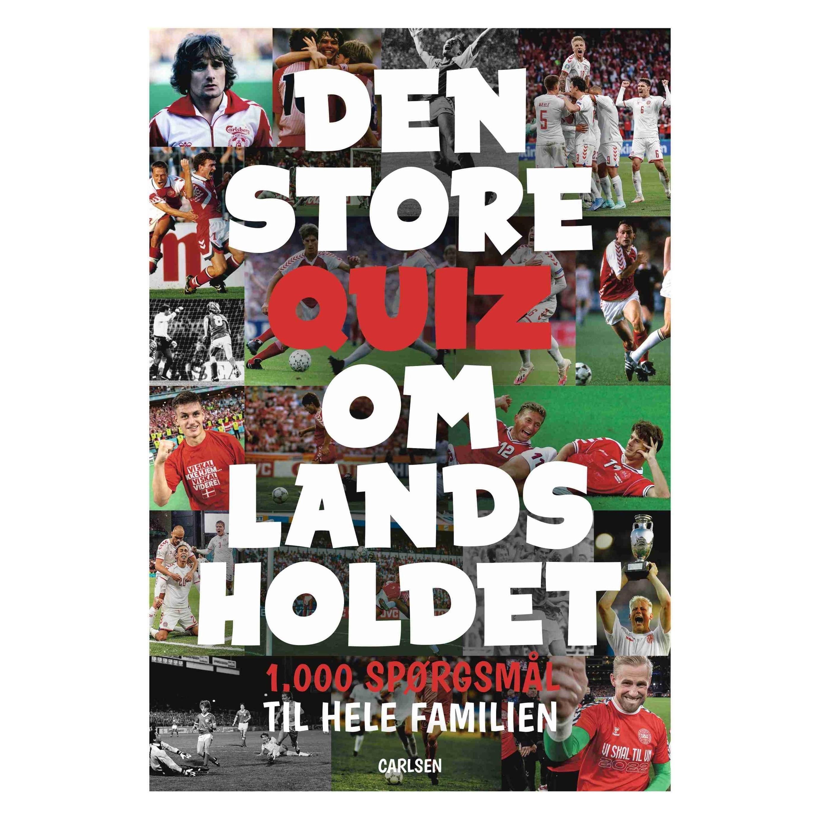 Carlsen Den store quiz om landsholdet (Dänisch) (1302584)