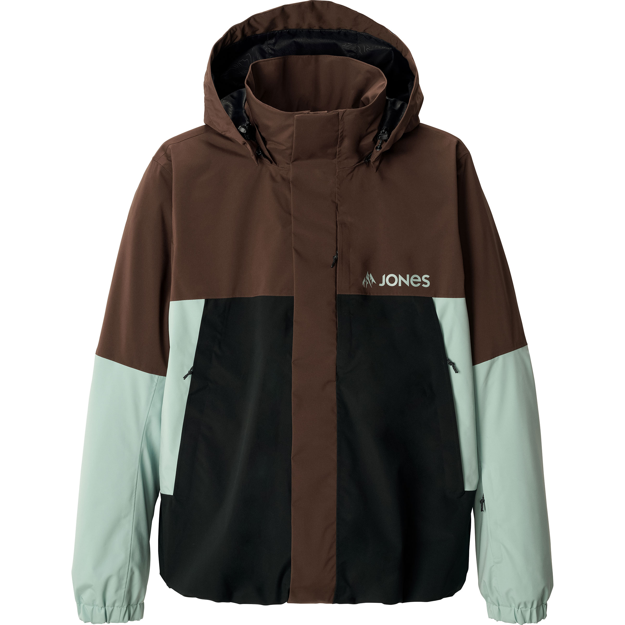 Jones MTN Surf Tweaker Recycled Herren Regenjacke braun Größe XL Freeride | Splitboard | Skifahren Elastisch Wasserabweisend