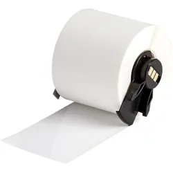 Brady, Etikettenrolle, M6C-1900-422, Polyester, Weiss, glänzend, 48.26 mm x 15.24 m, permanent, Endlos (54.61 mm)
