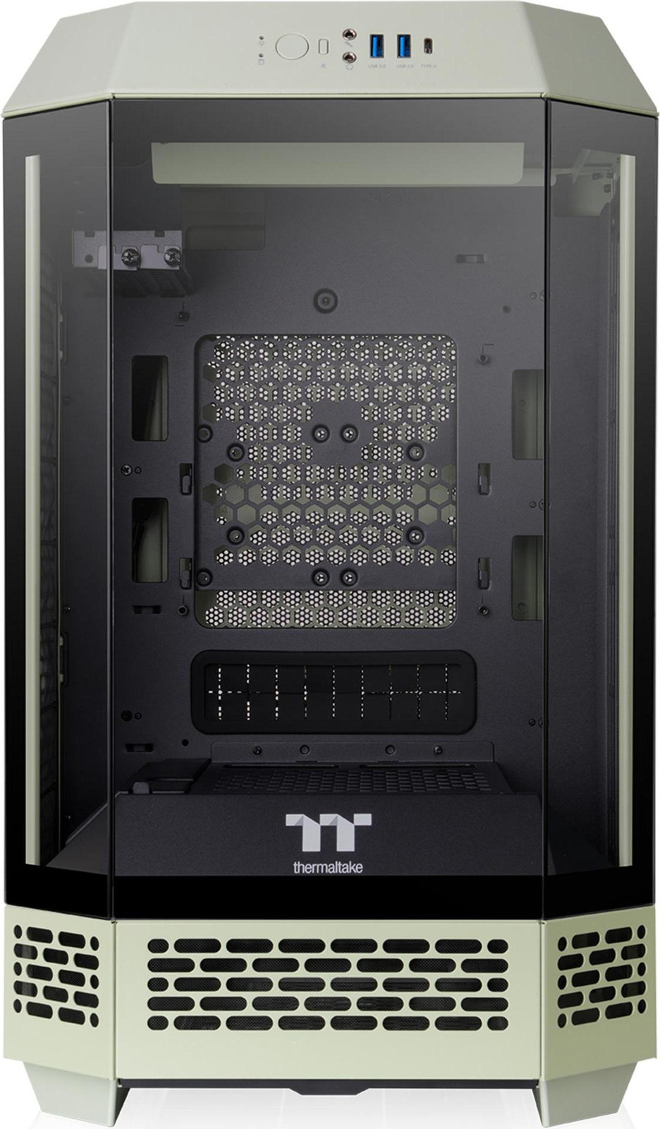 Thermaltake The Tower 250 computerbehuizing, Matcha Groen