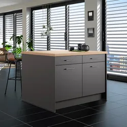 Kücheninsel IP1200 o. Geräte Graphitfarben