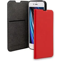Bigben FOLIOIPSE22R (Apple iPhone 6, Apple iPhone 6s, Apple iPhone 7, Apple iPhone 8, Apple iPhone SE), Smartphone Hülle, Rot, Schwarz