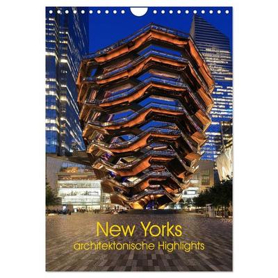 New Yorks architektonische Highlights (Wandkalender 2026 DIN A4 hoch), CALVENDO Monatskalender