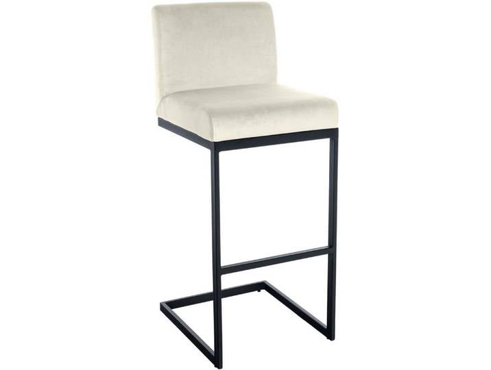 furnicato Barhocker Hopewell 104x43x53 cm Creme (1 St)