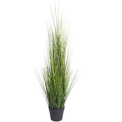 Kunstgras BOTANIC-HAUS "Gras Festuca", grün, B:33cm H:115cm T:33cm Ø:33cm, Kunststoff, Kunstpflanzen