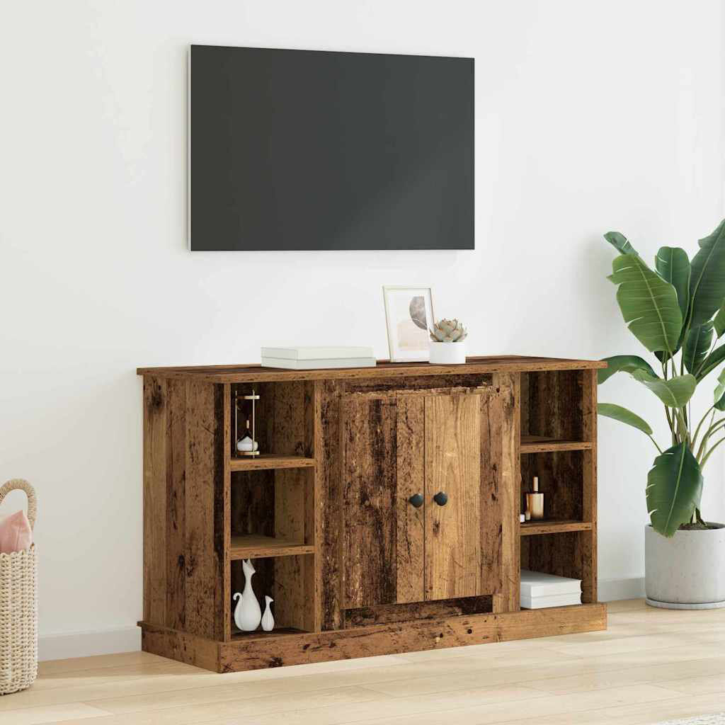Lily Manor 100 cm W Sideboard Old Wood 60cm H X 100cm W X 35.5cm D