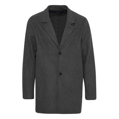 Wollmantel BLEND "Wollmantel BHWally", Herren, Gr. XL, grau (charcoal mix), Obermaterial: 100% Polyester PES., Mäntel