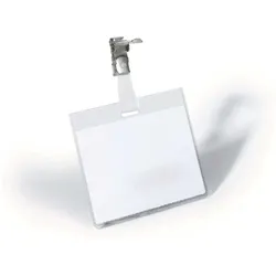 Durable, Informationsschild, Namensschild Clip 90 x 60 mm