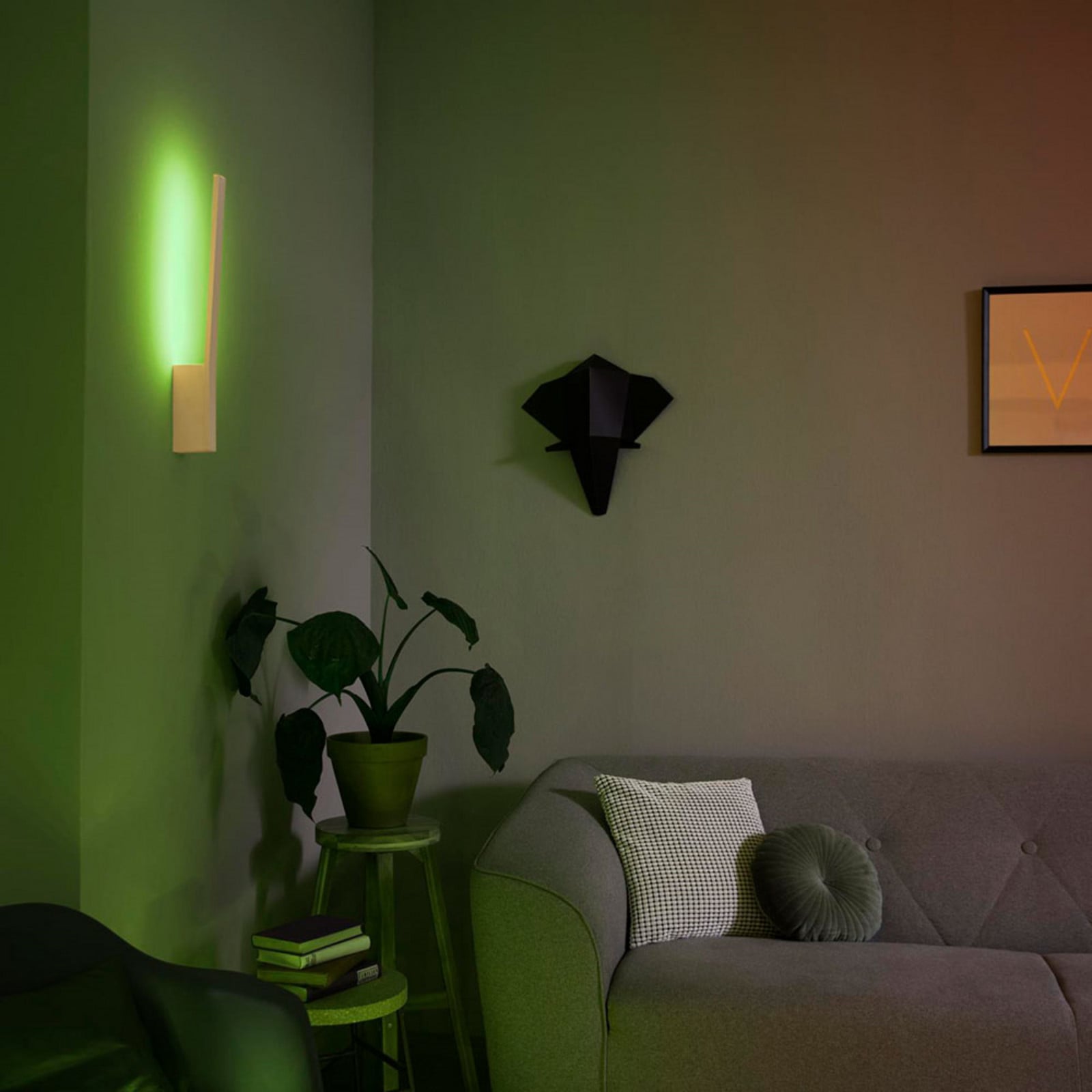 Philips Hue Liane wandlamp, wit, RGBW LED, smart accentverlichting