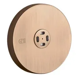 Gessi CONO Wand-Sprühnebeldüse, rund, Wandmontage, 1-Strahl, 32977708, Farbe: Kupfer gebürstet PVD