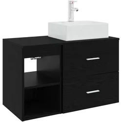 vidaXL, Badmöbelset, Badezimmer Set