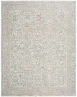 Nourison Enriched Indoor only Grey Persian Area Rug