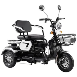 ENEWAY Elektromobil Bari - ETrike - E-Mobil - 3-Rad 6 km/h führerscheinfrei helmfrei weiß