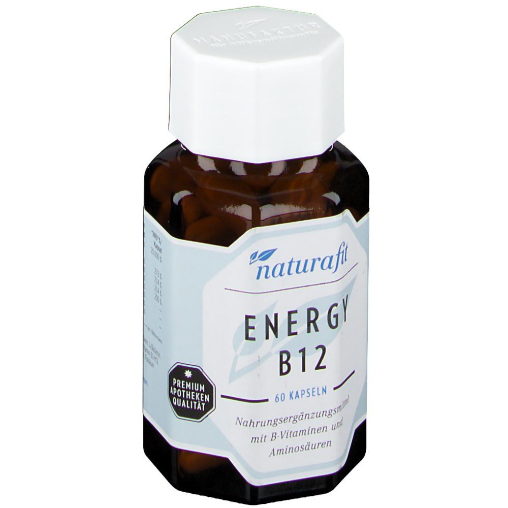 Naturafit Energy B12 Kapseln 60 St