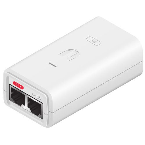Ubiquiti POE Injector 24VDC, 12W Gigabit Port weiss