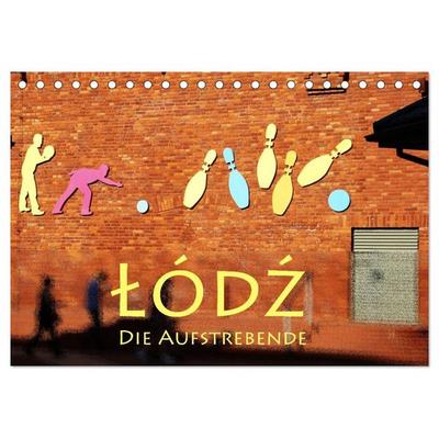 Lodz, die Aufstrebende (Tischkalender 2026 DIN A5 quer), CALVENDO Monatskalender
