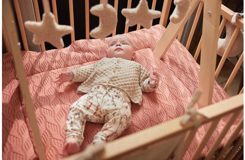 Greifspielzeug JOLLEIN "Mond Nougat 4 Stk", Baby, beige (natur), Polyester, Greifspielzeug Greifspielzeug natur Einheitsgröße