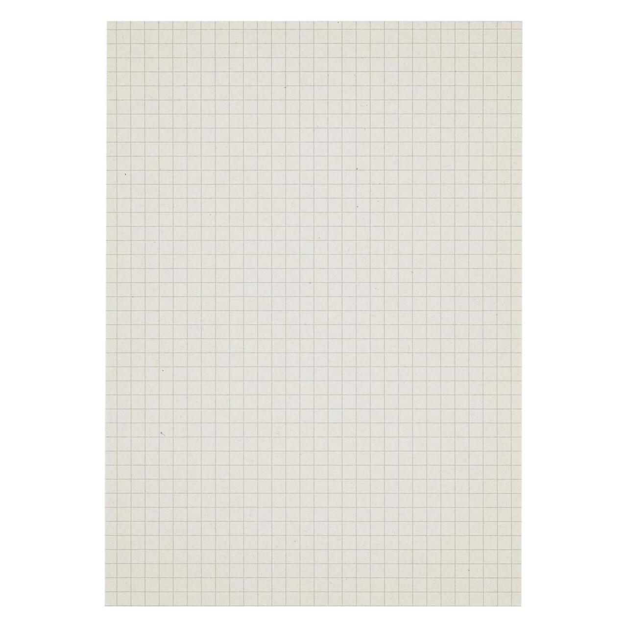 Landré Recycling A5 kopfgeleimter Briefblock (A5, Kariert, Harter Einband) (100050118)