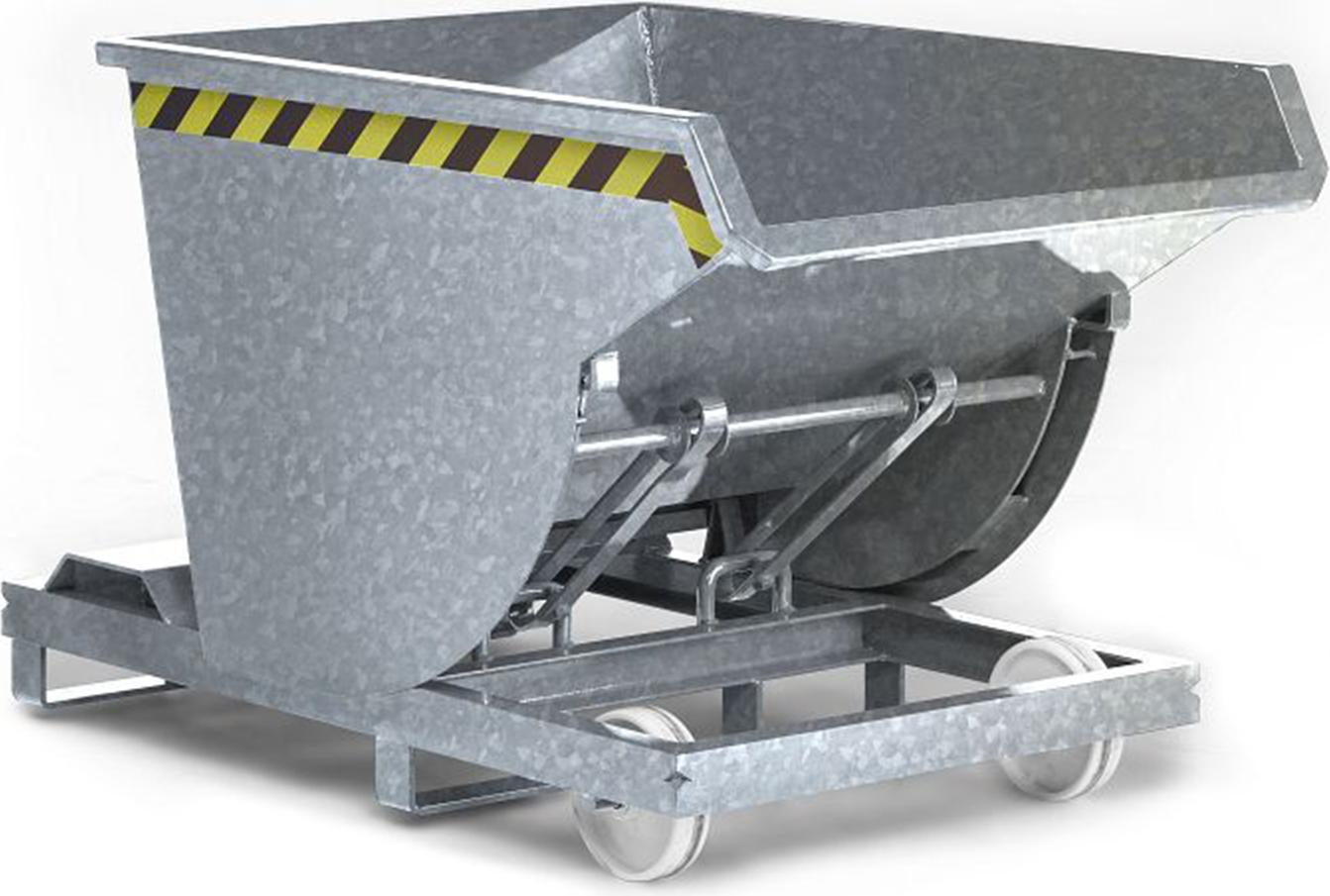 RR Industrietechnik Selbstkipper Typ RSK-100 1580x1640x1060mm 1000dm³ verzinkt