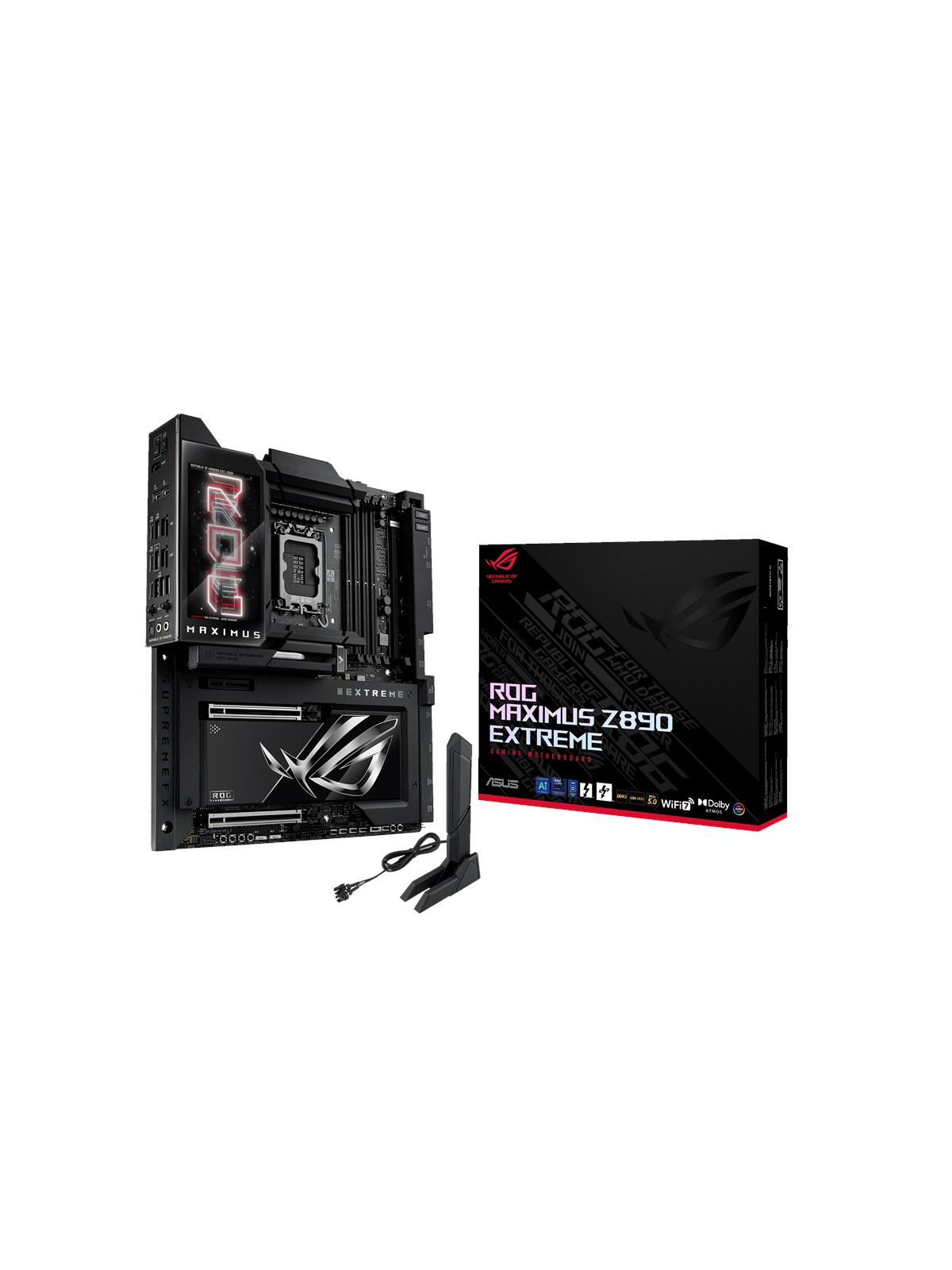 ASUS ROG MAXIMUS Z890 EXTREME Mainboard - Intel Z890 - Intel LGA1851 - DDR5 RAM - Extended ATX
