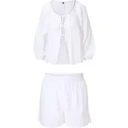 LINGADORE & shorts Top, Größe 36 in Weiß Weiß
