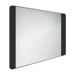 Naturel LED-Spiegel Schwarz ZIL8060LEDC