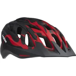 LAZER Helm J1 + LED Kids & Junior Red Flames Unisize 52-56 cm