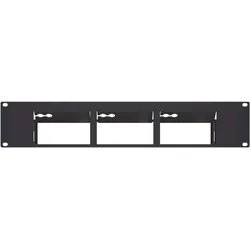 Kramer RK-CONNECT-PRO - Rackmontagesatz - 2U - 48,3 cm (19) (60-0000305), Serverschrank Zubehör, Schwarz